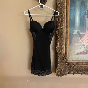 stunning black lingerie top